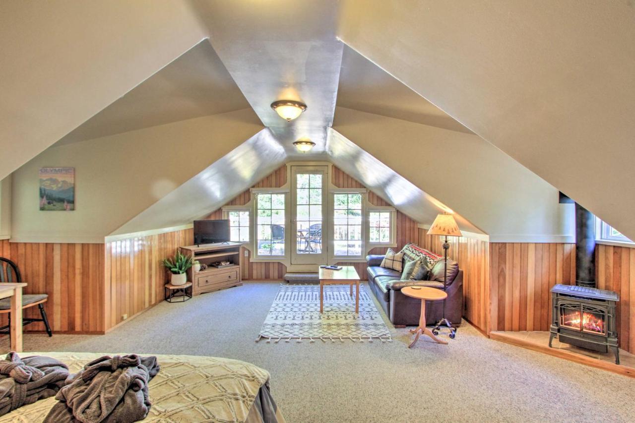 Owls Nest Studio With Hot Tub Hike Nearby! Ashford Exteriér fotografie
